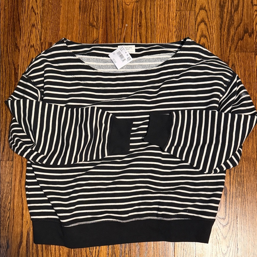 Striped Black and White Sweater